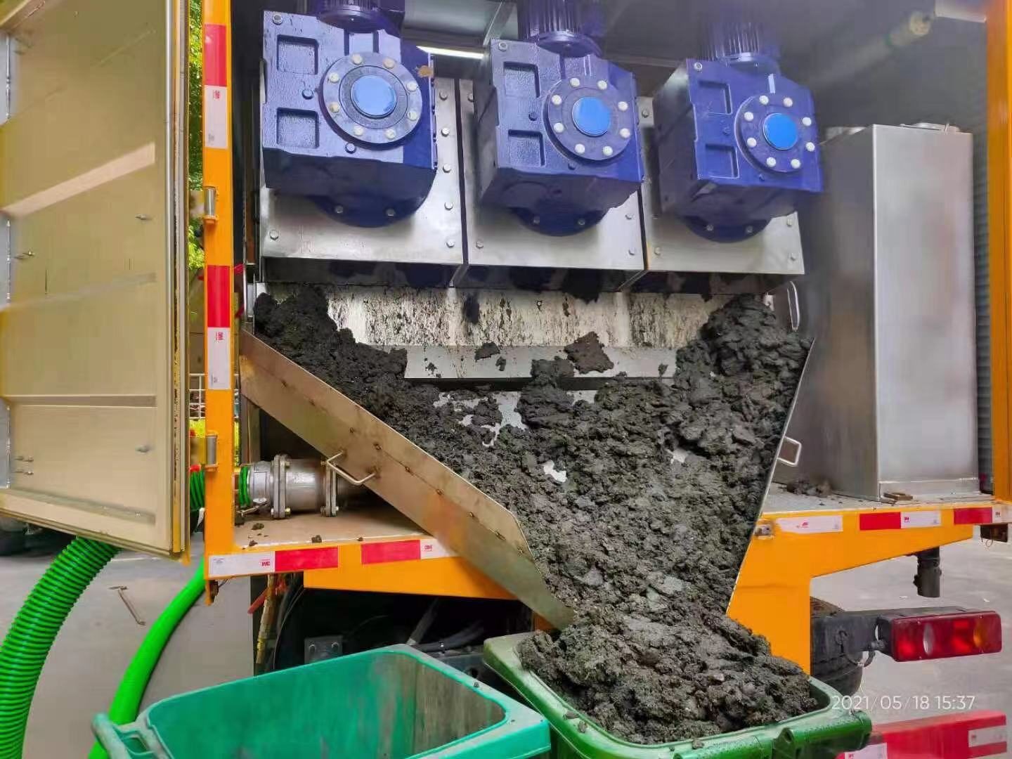 南平化粪池清掏城市维护站-泥浆净化干湿分离处理